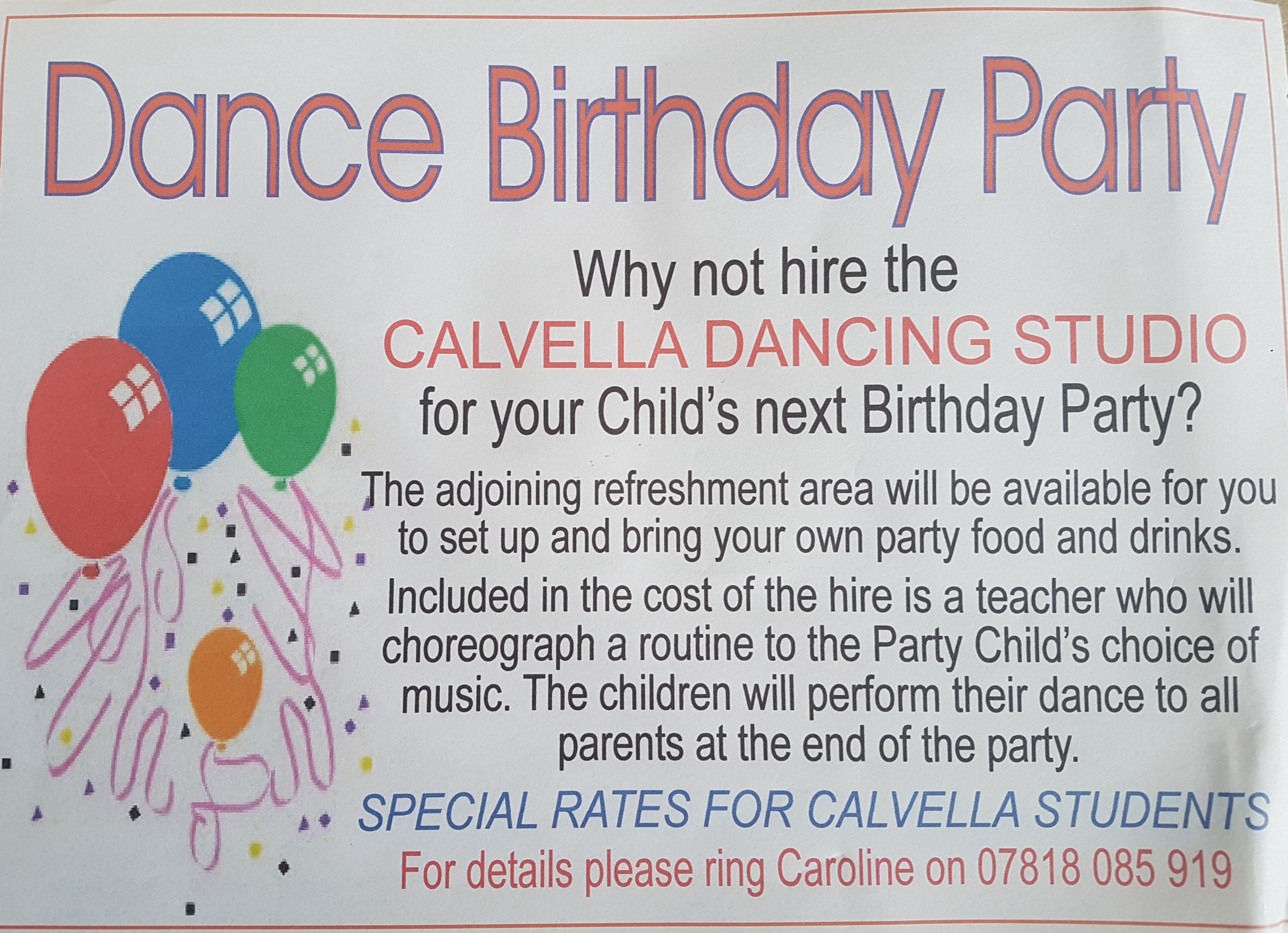Birthday Dance Parties in Hull